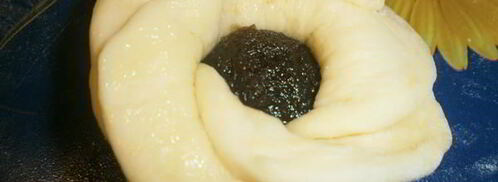 розочка-бутон с повидлом. Шаг 19