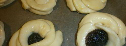 розочка-бутон с повидлом. Шаг 20