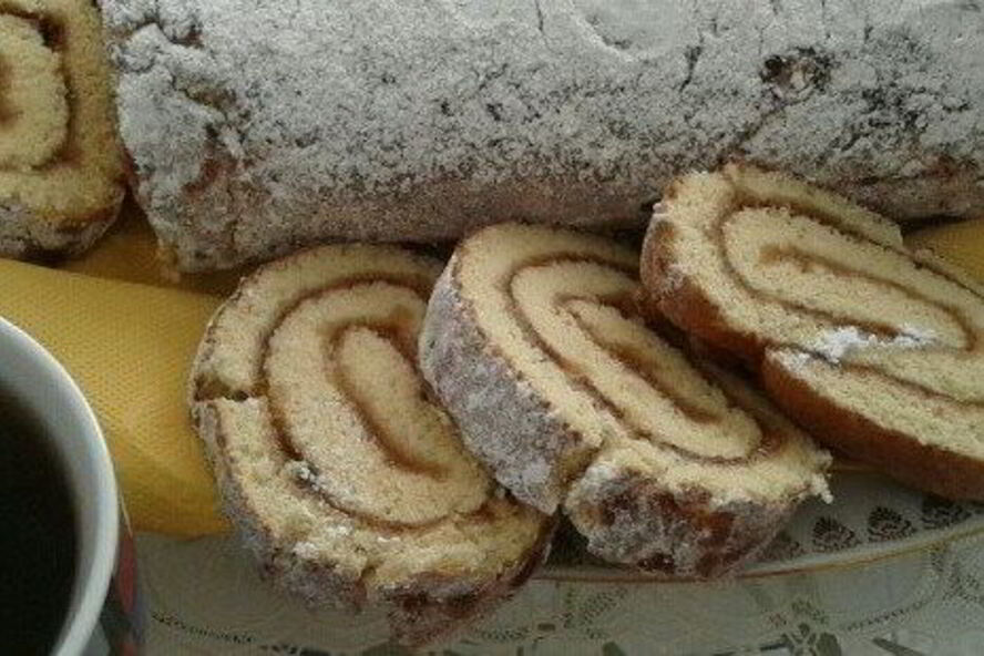 Рецепт рулета с яблочным повидлом