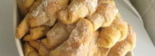 рулетики из творожного теста с повидлом. Шаг 9