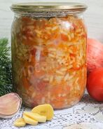 Рис с капустой на зиму