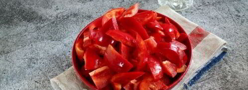 сладкий перец в помидорах без масла на зиму. Шаг 8