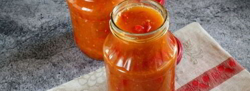 сладкий перец в помидорах без масла на зиму. Шаг 14