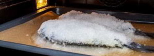 дорада в соли. Шаг 7