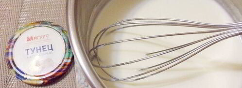 консервированный тунец в сметане. Шаг 8