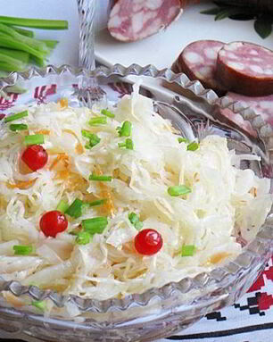 Малосольная квашеная капуста