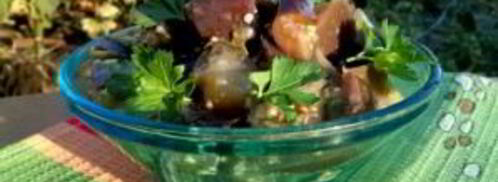 малосольные баклажаны с чесноком. Шаг 7