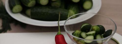 малосольные огурцы на минеральной воде. Шаг 5