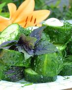 Малосольные огурцы за 5 минут в мешке