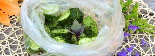 малосольные огурцы за 5 минут. Шаг 9