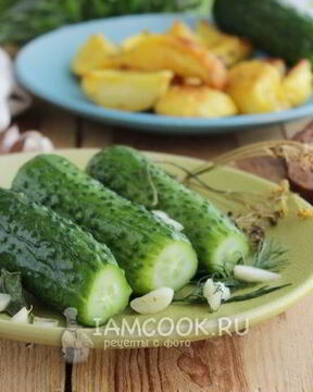 Малосольные огурцы за час