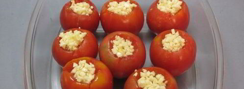 малосольные помидоры с чесноком. Шаг 5