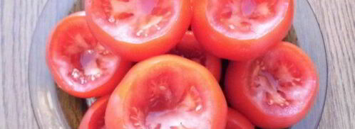 помидоры малосольные сухим способом. Шаг 4