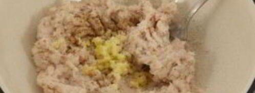 сало через мясорубку с чесноком. Шаг 4