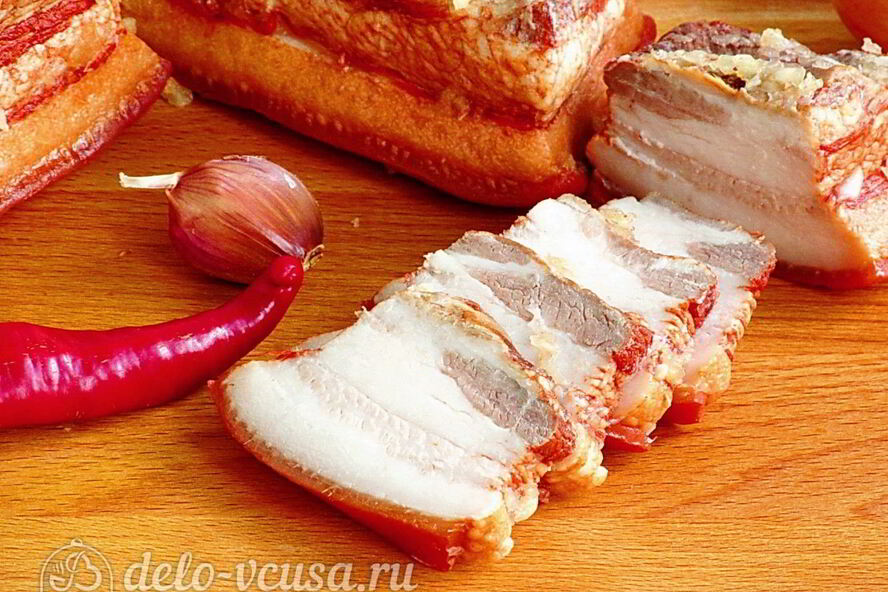 Рецепт сала в луковой шелухе в мультиварке