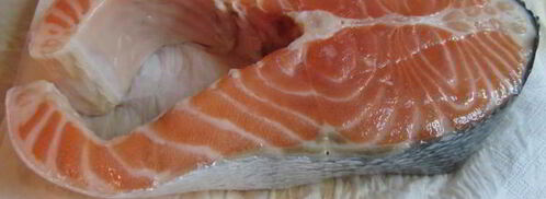 слабосоленая форель. Шаг 3