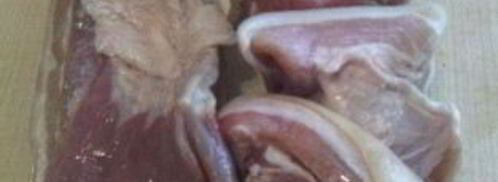 соленое сало в рассоле. Шаг 3