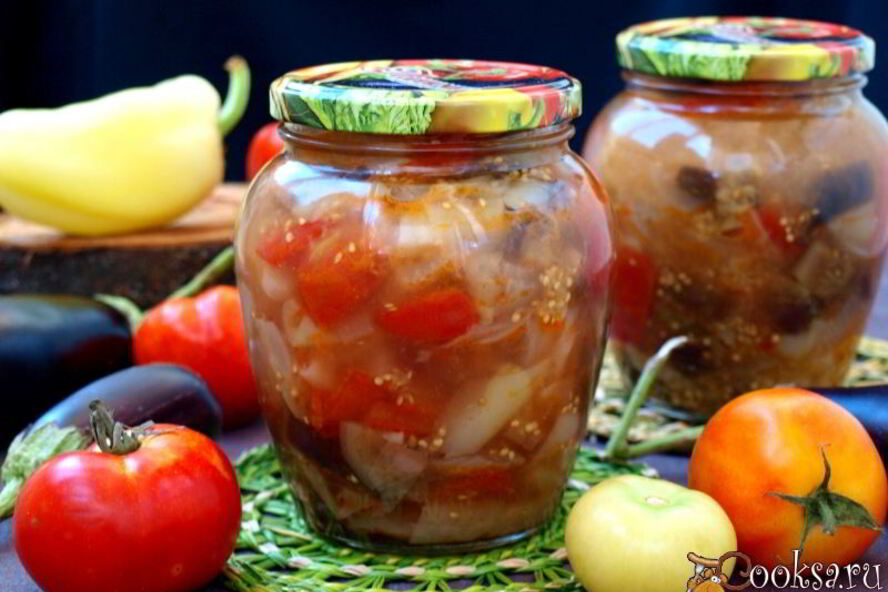 Рецепт соте из овощей на зиму