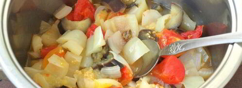 соте из овощей на зиму. Шаг 6