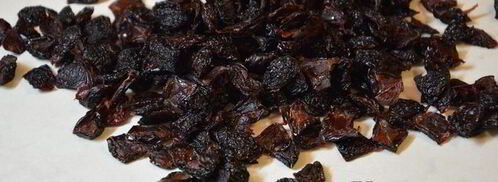 сушеные клубника, земляника, вишня и малина. Шаг 8