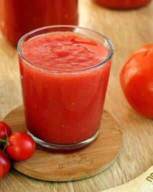 Томатный сок на зиму домашний