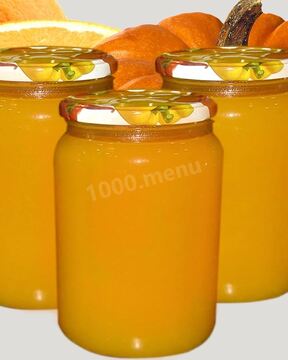 Тыквенный сок на зиму с апельсинами