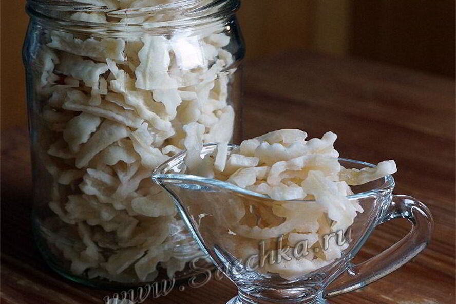 Рецепт арбузных цукатов