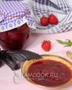 Клубничное варенье с мятой