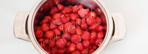 клубничное варенье с мятой. Шаг 4