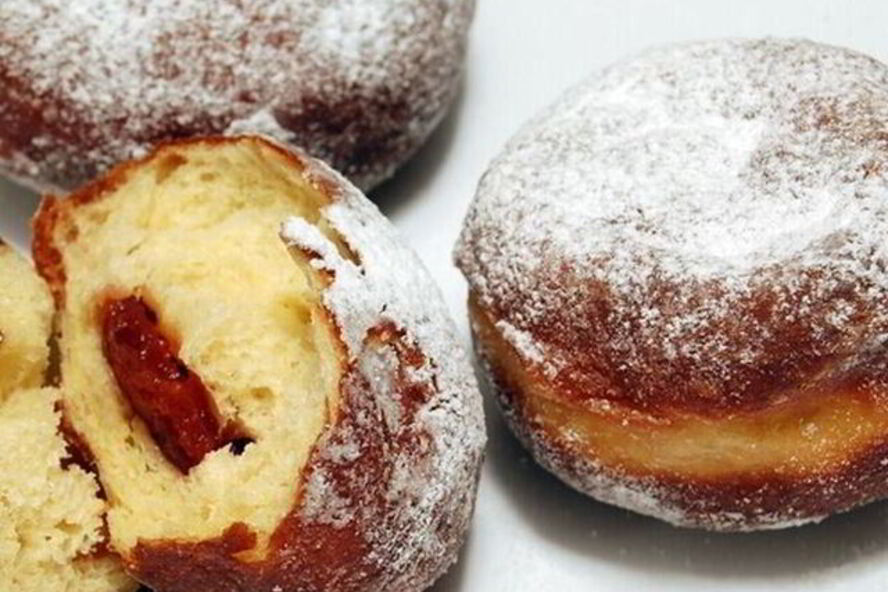 Рецепт пончиков с вареньем