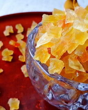 Цукаты из арбузных корочек