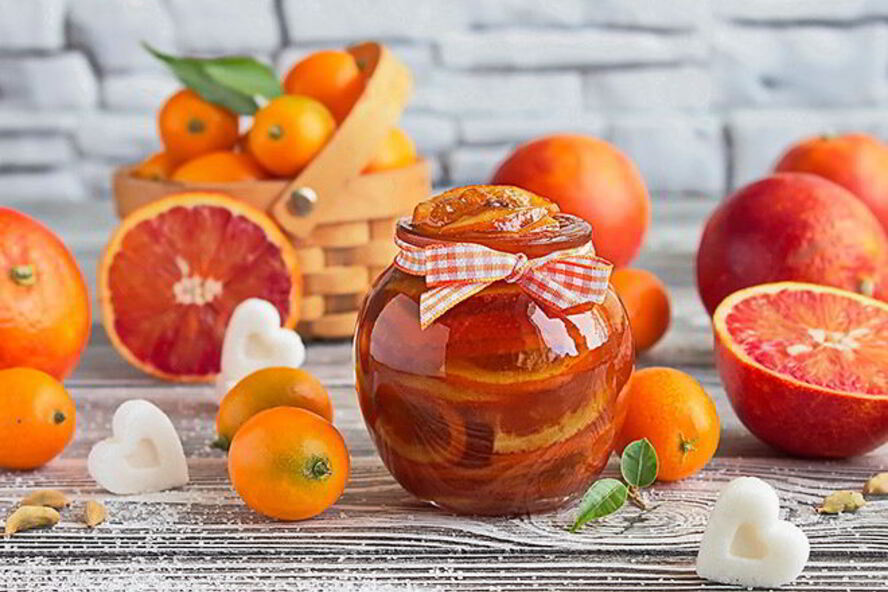 Рецепт варенья из апельсиновых долек с кардамоном