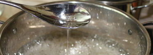 варенье из красно-желтой черешни с орехами. Шаг 6