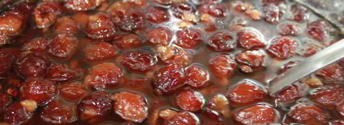 варенье из красно-желтой черешни с орехами. Шаг 8