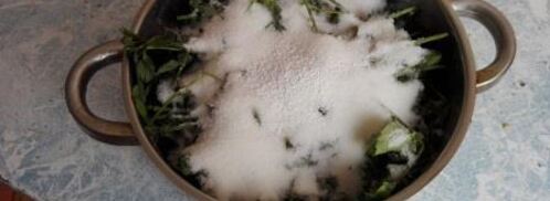 варенье из мяты. Шаг 4