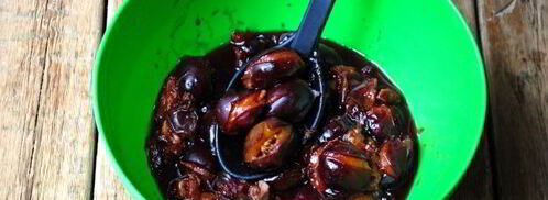 варенье из слив с грецкими орехами. Шаг 12