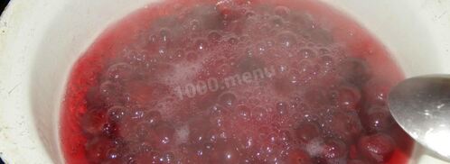 варенье из вишни пятиминутка с косточками. Шаг 4