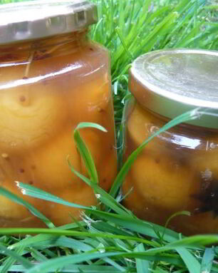 Яблоки, моченые на зиму