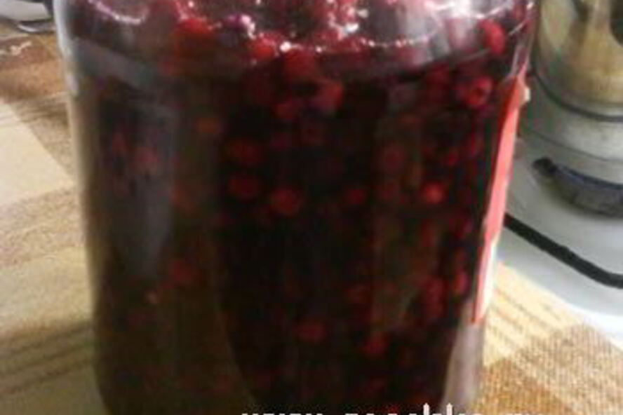 Рецепт заготовки брусники