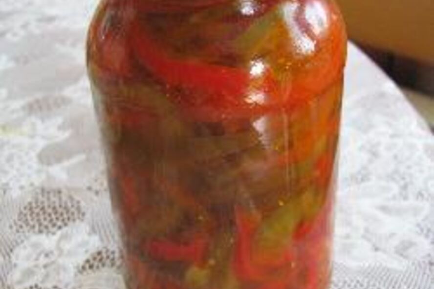 Рецепт заготовки кисло-сладкий перец