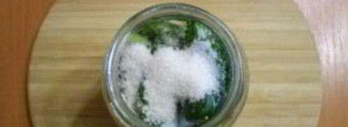 закатка огурцов на зиму. Шаг 6