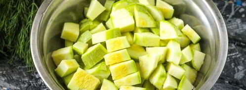 заморозка для кабачковой икры на зиму. Шаг 7