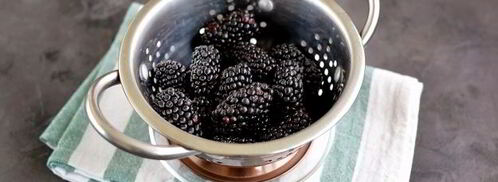 заморозка ежевики на зиму. Шаг 5