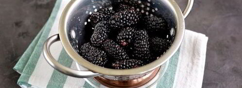 заморозка ежевики на зиму. Шаг 6