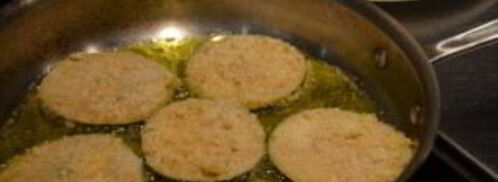 баклажаны в кляре с сыром. Шаг 5