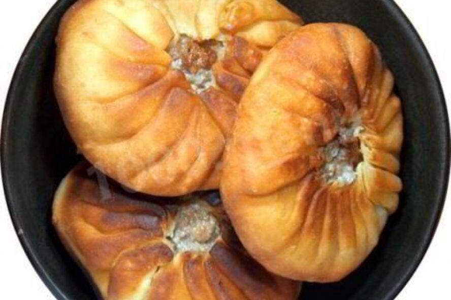 Рецепт беляша по-казахски с мясом