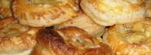 беляши из слоеного теста. Шаг 6