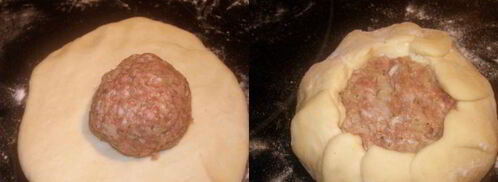 беляши на дрожжах. Шаг 8