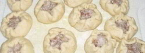 беляши с мясом на сковороде. Шаг 8