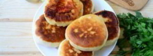 беляши с помидорами и сыром. Шаг 10